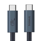 Baseus kabel CB000068 USB-C - USB-C 240W PD 8K 60Hz 1m - zwart