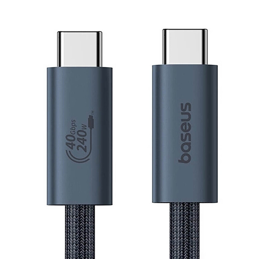 Cablu Baseus CB000068 USB-C - USB-C 240W PD 8K 60Hz 1m - negru