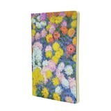 Paperblanks Monet Chrysantemus A4 notitieblok met stippen