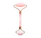 Rouleau de massage facial, quartz rose, 1 pi&#232;ce