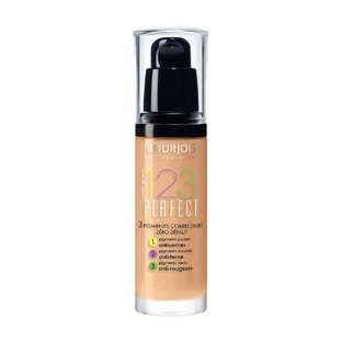 Bourjois 123 Perfect Imprimación Unificadora 55 Beige Oscuro, 30 ml
