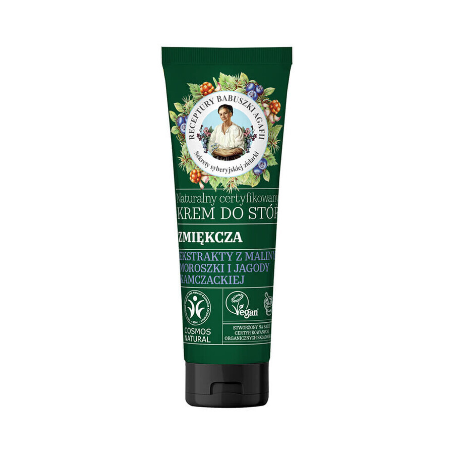 Bania Agafia Natural softening foot cream, 75ml