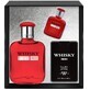 Evaflor Whisky Red Eau de Toilette, 100 ml + Eau de Toilette, 10 ml + Eau de Toilette, 20 ml