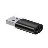 Baseus Ingenuity Series Mini-adapter USB 3.1 OTG naar USB Type C zwart (ZJJQ000101)