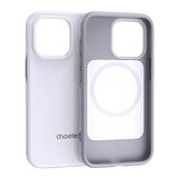 Choetech MFM Funda anti-caída Made For MagSafe para iPhone 13 Pro blanco (PC0113-MFM-WH)