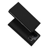 Funda Dux Ducis Skin Pro para Realme GT Neo 5 / Realme GT3 flip cover card wallet stand negro