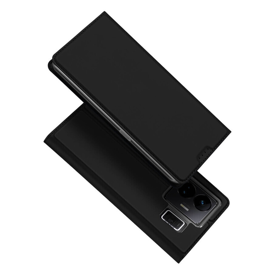 Dux Ducis Skin Pro case for Realme GT Neo 5 / Realme GT3 flip cover card wallet stand black