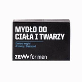 Zew For Men Lichaams- en Gezichtszeep met Bieszczady Houtskool, 85 ml