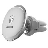 Baseus autohouder C40141201S13-00 magnetisch voor voorruitrooster - zilver