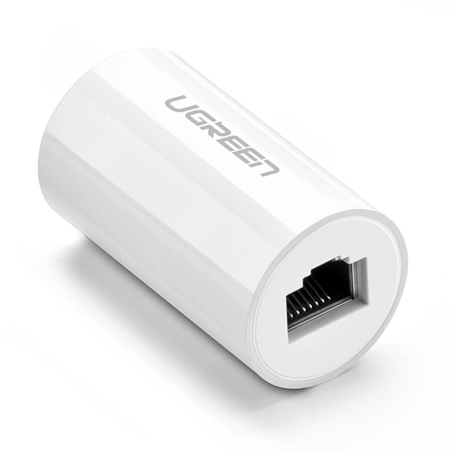 Connettore NW116 per cavi di rete a doppino RJ45 Cat. 5e/6 fino a 100m 1Gb/s - bianco