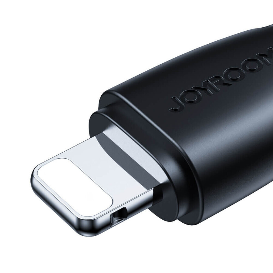 Joyroom Surpass Series A11 USB-A / Lightning 2.4A 1.2 m cablu - negru