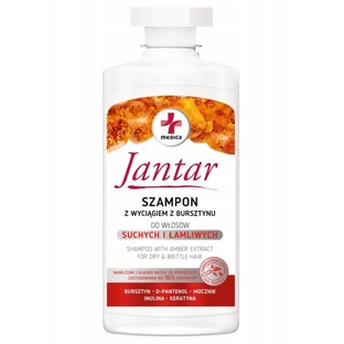 Jantar Medica Moisturizing Shampoo for dry and brittle hair with amber extract, 330 ml