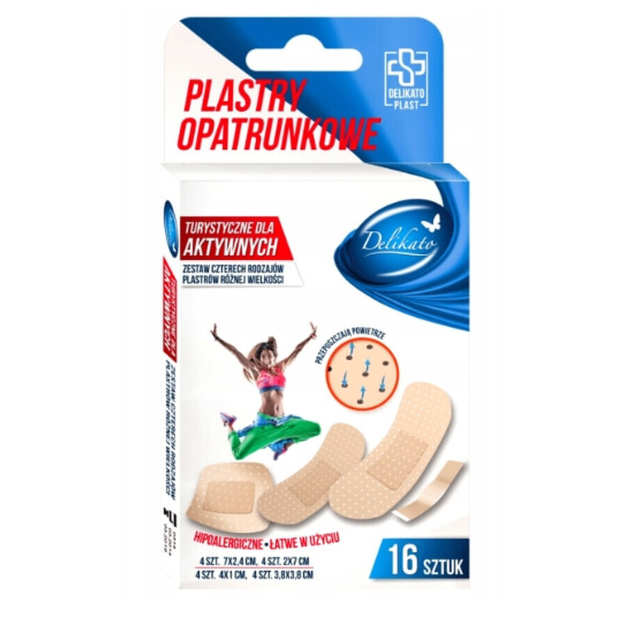 Delikato, Active travel patches, 16 shs