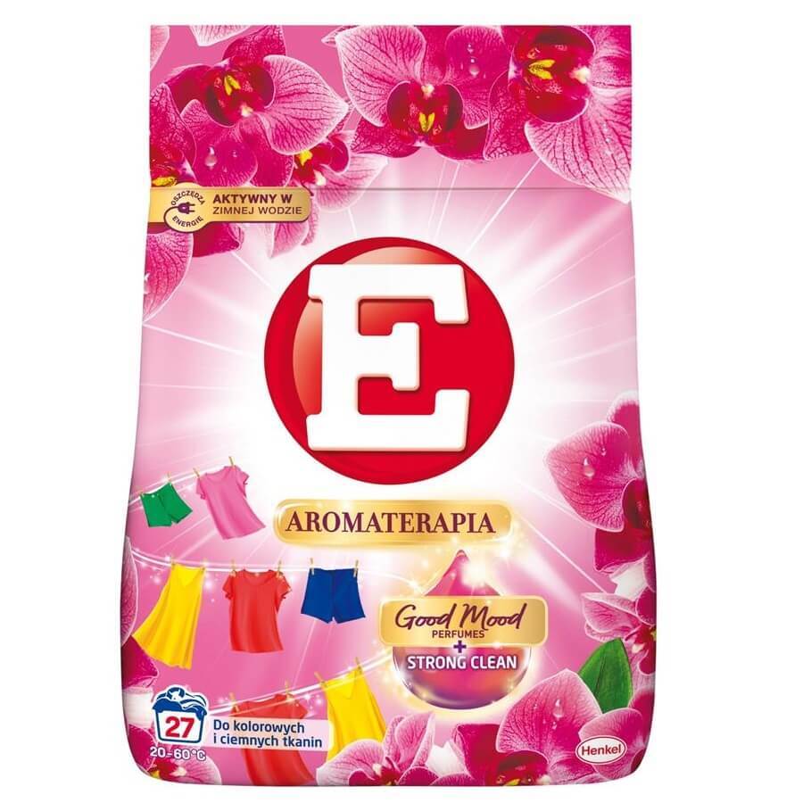 E Aromatherapie-Waschmittel für bunte und dunkle Stoffe Orchidee, 1,485 kg