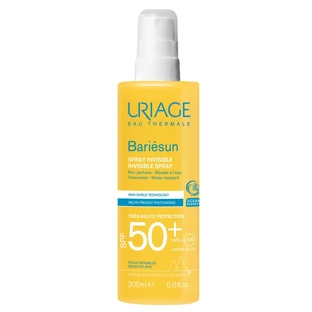 Uriage Bariesun Invisible Spray Parfümfreies Sonnenschutzspray SPF50+, 200 ml