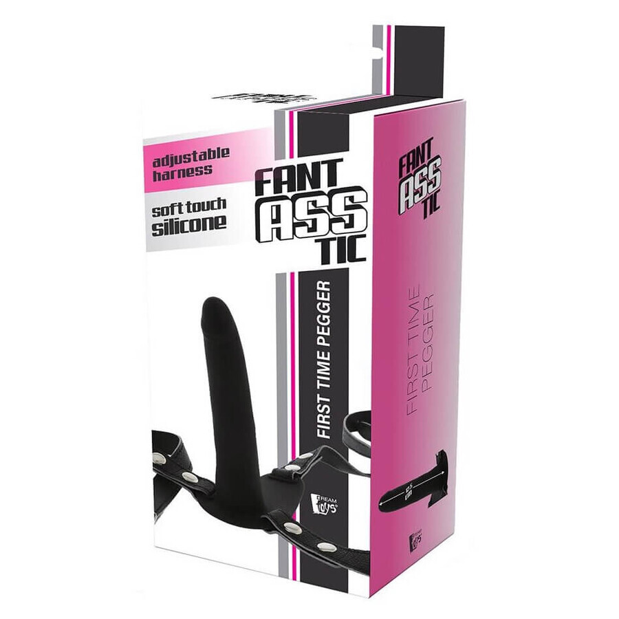 Dream Toys Fantasstic First Time Pegger Harness cu dildo