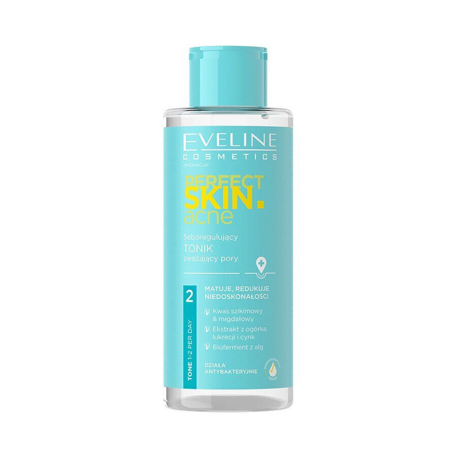 Comprar Eveline Cosmetics Tónico antiacné seborreico para estrechar los poros Perfect Skin, 200 ml Eveline Cosmetics Tónico antiacné seborreico para estrechar los poros Perfect Skin, 200 ml