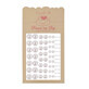 Lovely Foam on Top Self-adhesive makeup finishing pearls