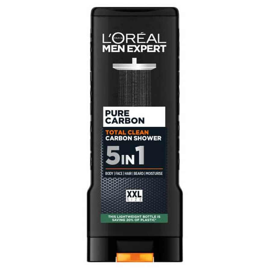 Shop L Oreal Paris Men Expert Pure Carbon Total Clean Duschgel 5in1, 400 ml L Oreal Paris Men Expert Pure Carbon Total Clean Duschgel 5in1, 400 ml