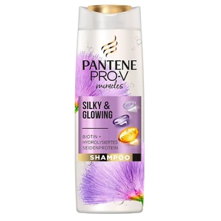 Pantene. Seidig amp; Glühend, Shampoo, 250ml