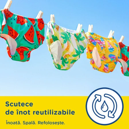 Braguitas de baño impermeables Little Swimmers nº 5-6, 12-18 kg, 11 piezas, Huggies