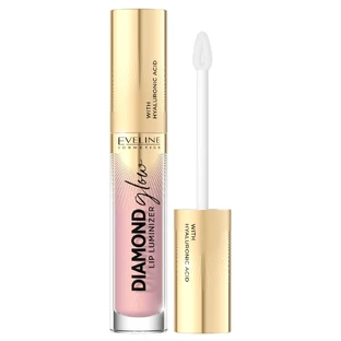Eveline Cosmetics Diamond Glow Lip Luminizer mit Hyaluronsäure 03 Karamell-Eiscreme, 4,5 ml