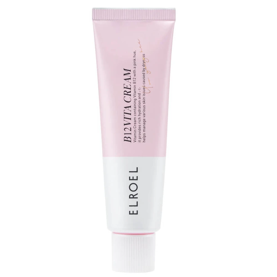 Elroel B12 Vita Cream Gesichtscreme mit Vitamin B12, 50 ml