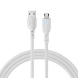 Joyroom Premium Series A13 USB-A / micro USB 2.4A cablu 2m - alb
