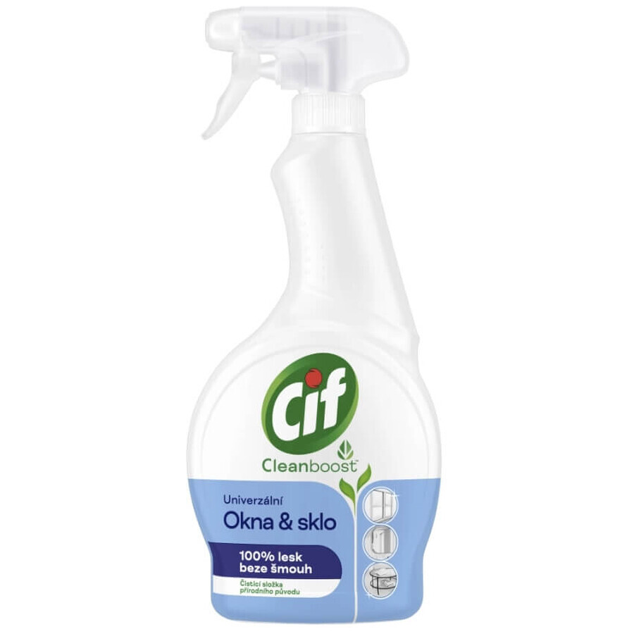 Cif Cleanboost All-purpose spray for cleaning windows and glass, 500 ml