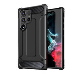 Husă Hybrid Armor pentru Samsung Galaxy S24 Ultra armată - negru