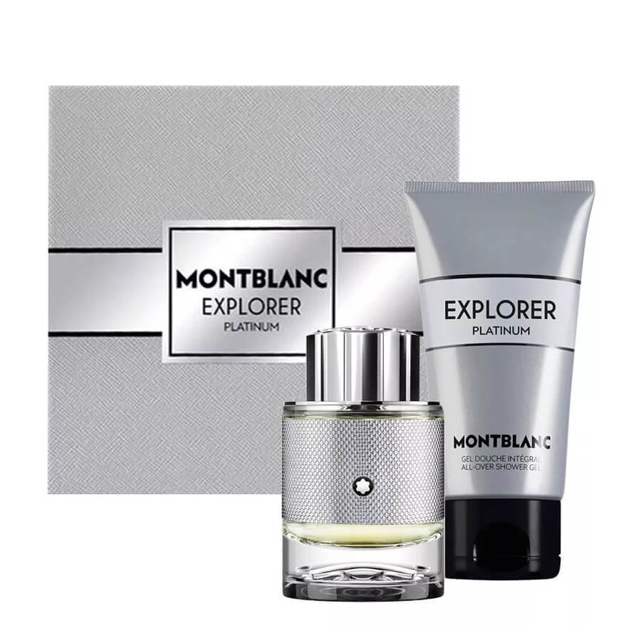Shop Mont Blanc Explorer Platinum Set Eau de Parfum, 60 ml + Duschgel, 100 ml Mont Blanc Explorer Platinum Set Eau de Parfum, 60 ml + Duschgel, 100 ml