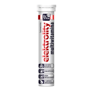 Dr Vita Elektrolity + Multivitamin, 20 comprimidos efervescentes