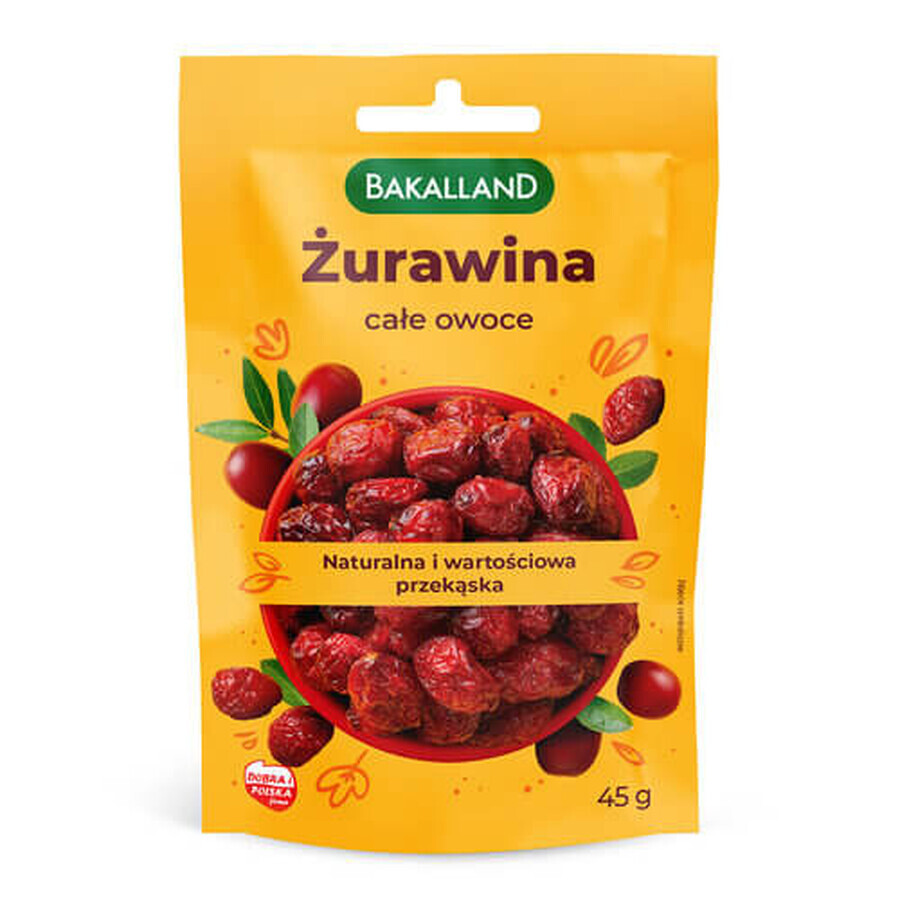 Bakalland Mirtilli rossi secchi zuccherati 45g