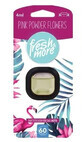 Fresh amp; More Pink Powder Flowers Fragancia para el aire del coche, 4ml