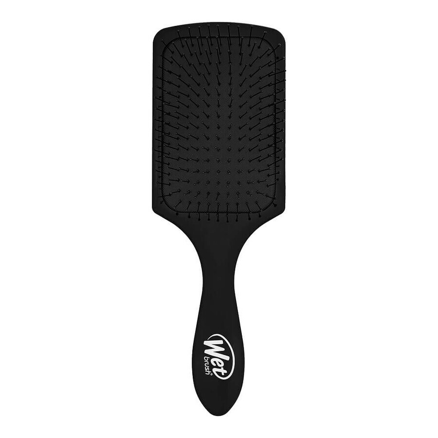 Nassbürste Paddle Detangler Haarbürste Schwarz