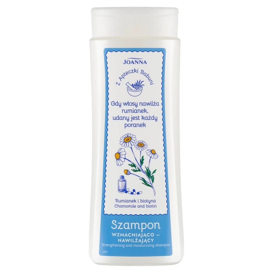 Joanna Z Apteczki Babuni Shampoo Kräftigend und feuchtigkeitsspendend, 300 ml