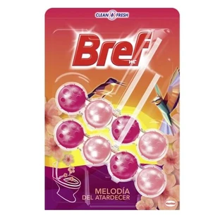 Bref Power Active Toilet Suspender Melody Sunset, 2 x 50g