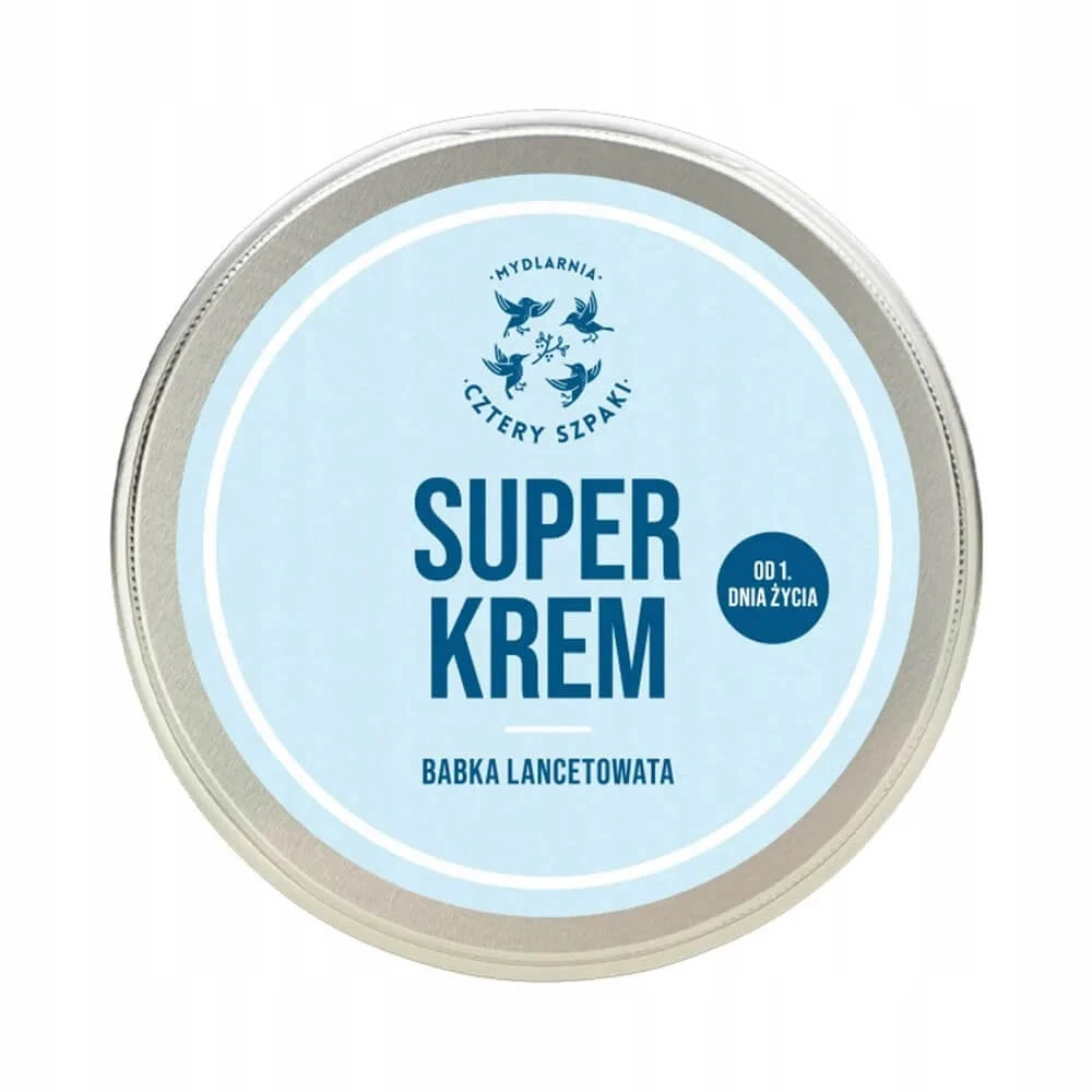 Mydlarnia Cztery Szpaki Superkrem - Babka Lancetowa, 100 ml