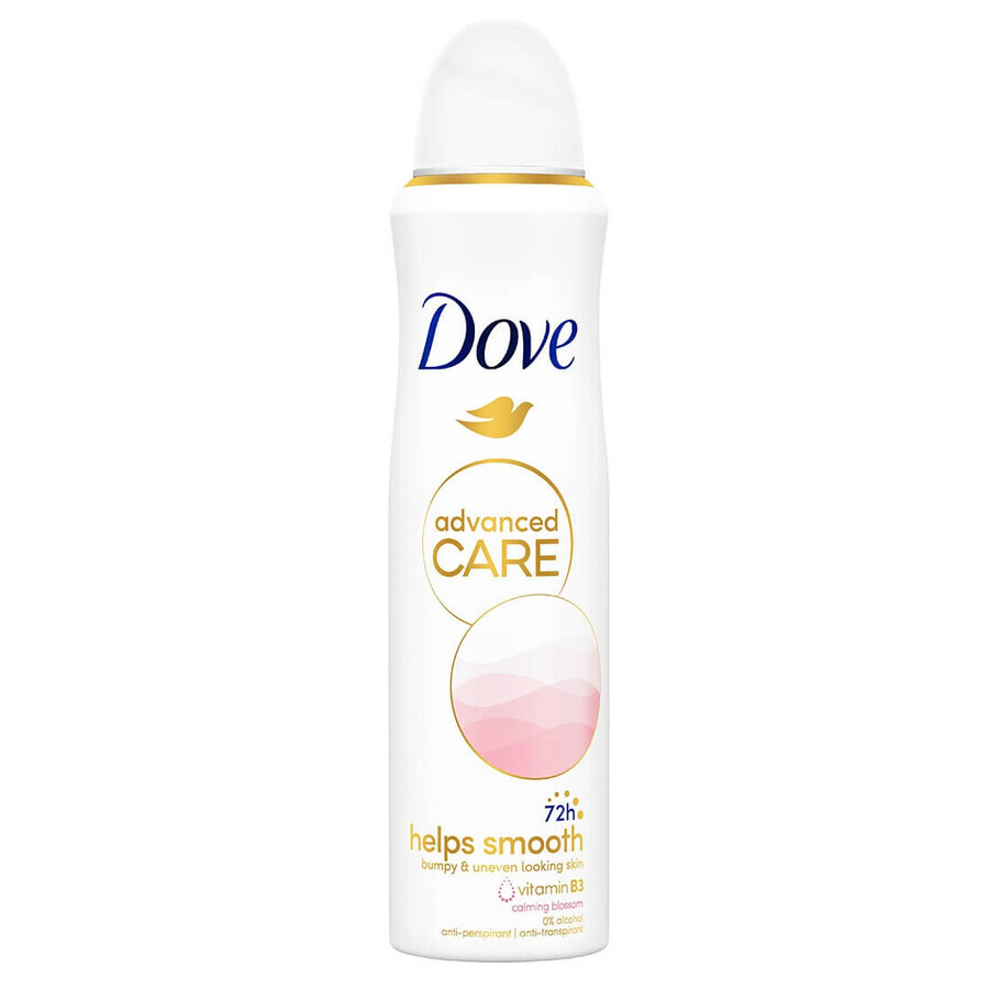 Dove Advanced Care Calming Blossom Antiperspirant, 150 ml