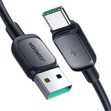 Joyroom Multi-Color Series A14 Cablu USB-A / USB-C 3A 1,2 m - negru