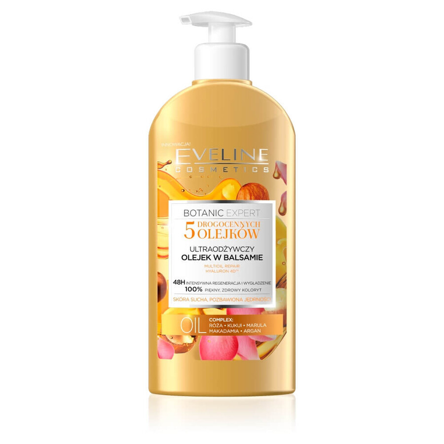 Eveline Cosmetics Botanic Expert Ultra voedende olie in lotion voor droge huid, 350 ml