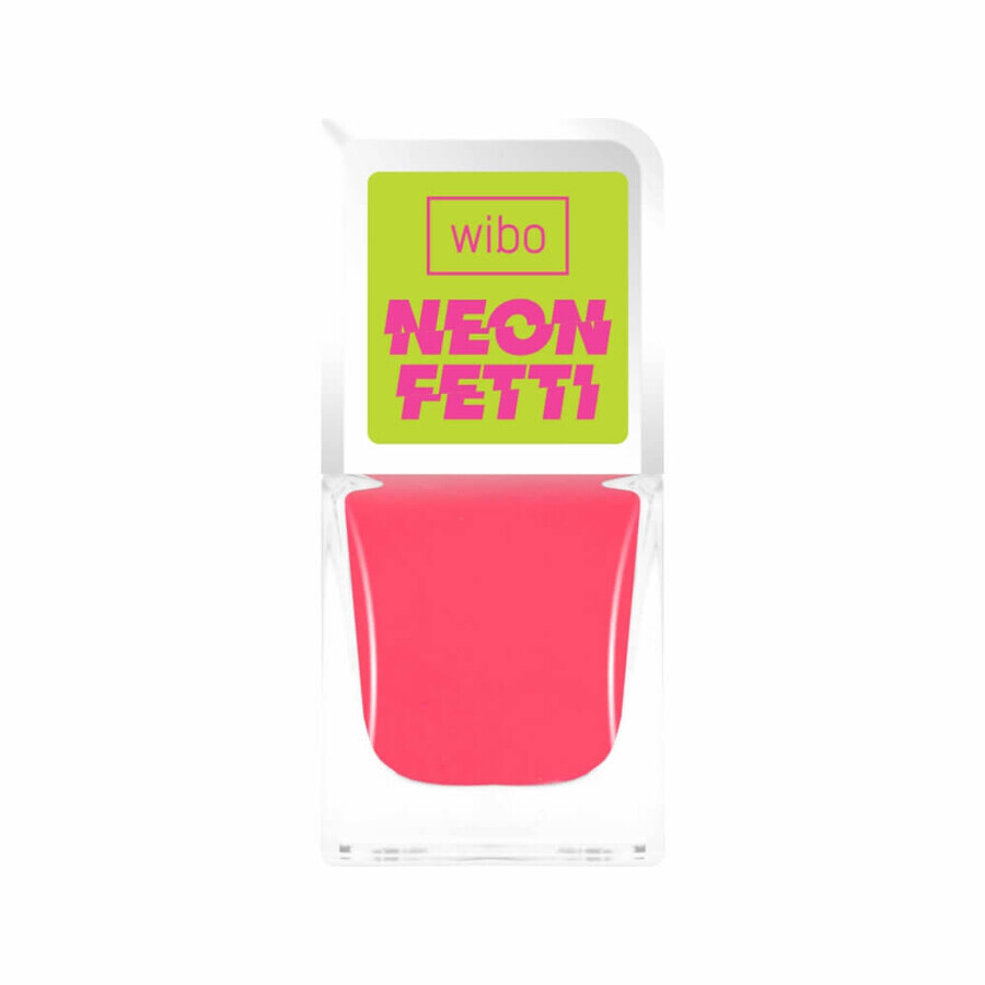Boutique Wibo Neon Fetti Vernis à ongles Vernis à ongles 4, 8.5 ml Wibo Neon Fetti Vernis à ongles Vernis à ongles 4, 8.5 ml