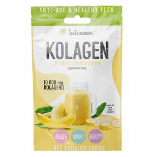 Intenson Colágeno + Ácido Hialurónico sabor plátano, 11,1 g