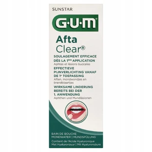 Sunstar GUM, Afta Líquido transparente 2410, 120 ml