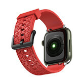 Curea de ceas curea Y pentru Apple Watch 7 / 6 / 5 / 4 / 3 / 2 / SE (45 / 44 / 42mm) brățară de ceas roșu