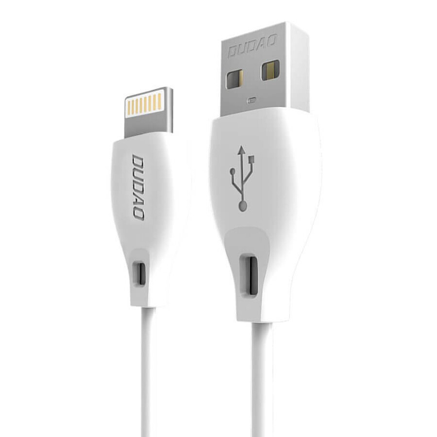 Câble Dudao USB / Lightning 2.1A 2m blanc (L4L 2m blanc)