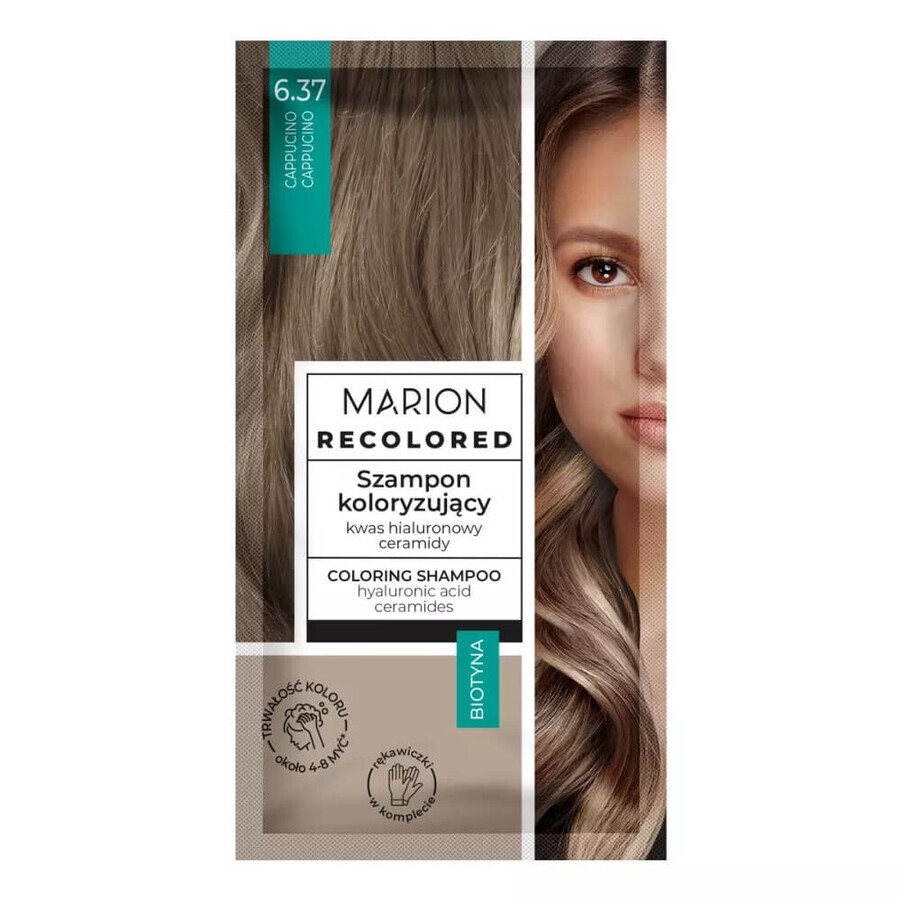 Shop Marion, Färbeshampoo Cappucino 6.37, 35 ml Marion, Färbeshampoo Cappucino 6.37, 35 ml