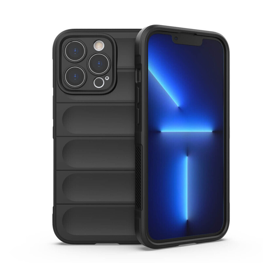 Magic Shield Case for iPhone 13 Pro flexible armored case black