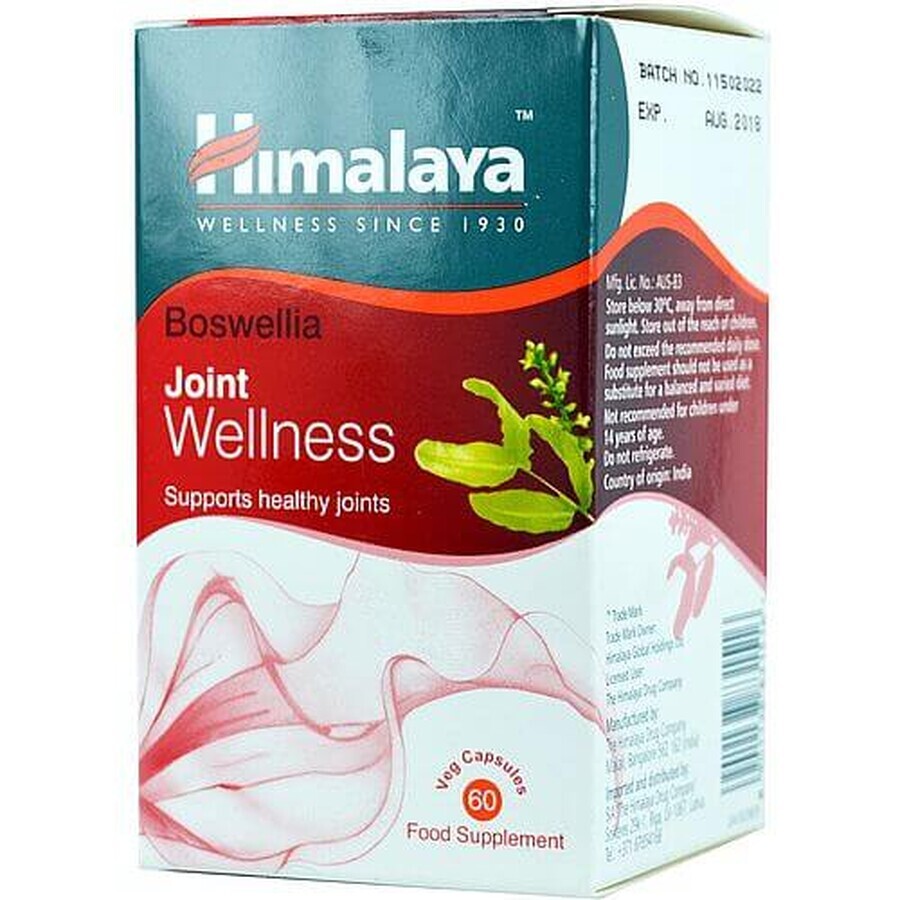 Shop Boswellia Joint Wellness, 60 Kapseln, Himalaya Boswellia Joint Wellness, 60 Kapseln, Himalaya