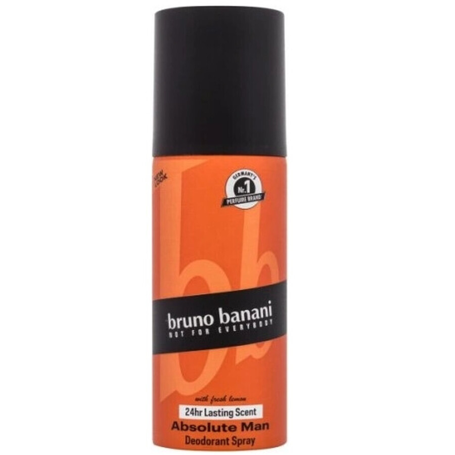 Buy Bruno Banani Absolute Man Deodorant Spray, 150ml Bruno Banani Absolute Man Deodorant Spray, 150ml